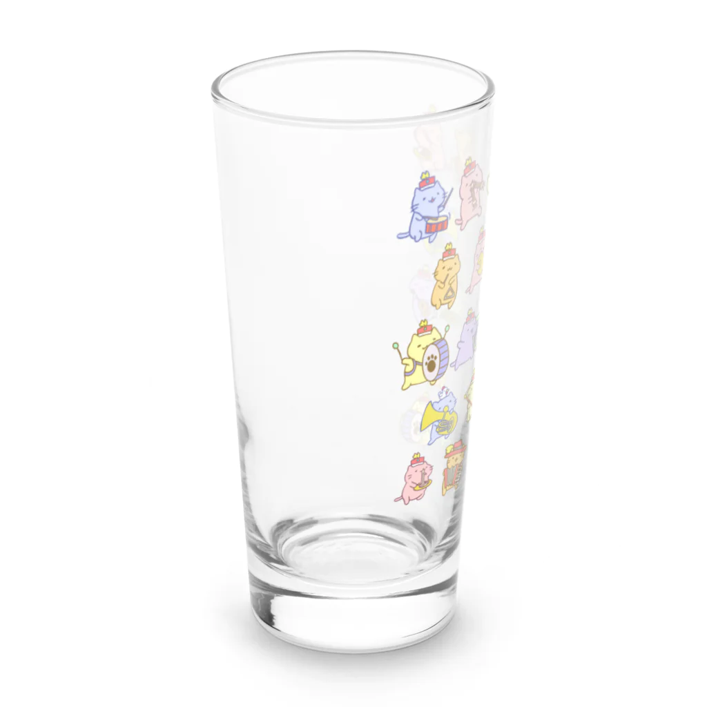 みっちりねこ by frencelのみっちりねこマーチ Long Sized Water Glass :left