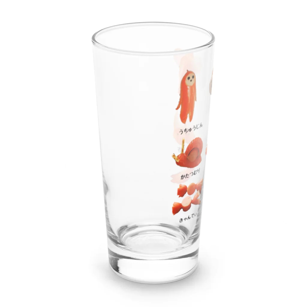 みにゃ次郎のあかういんなーずかん Long Sized Water Glass :left