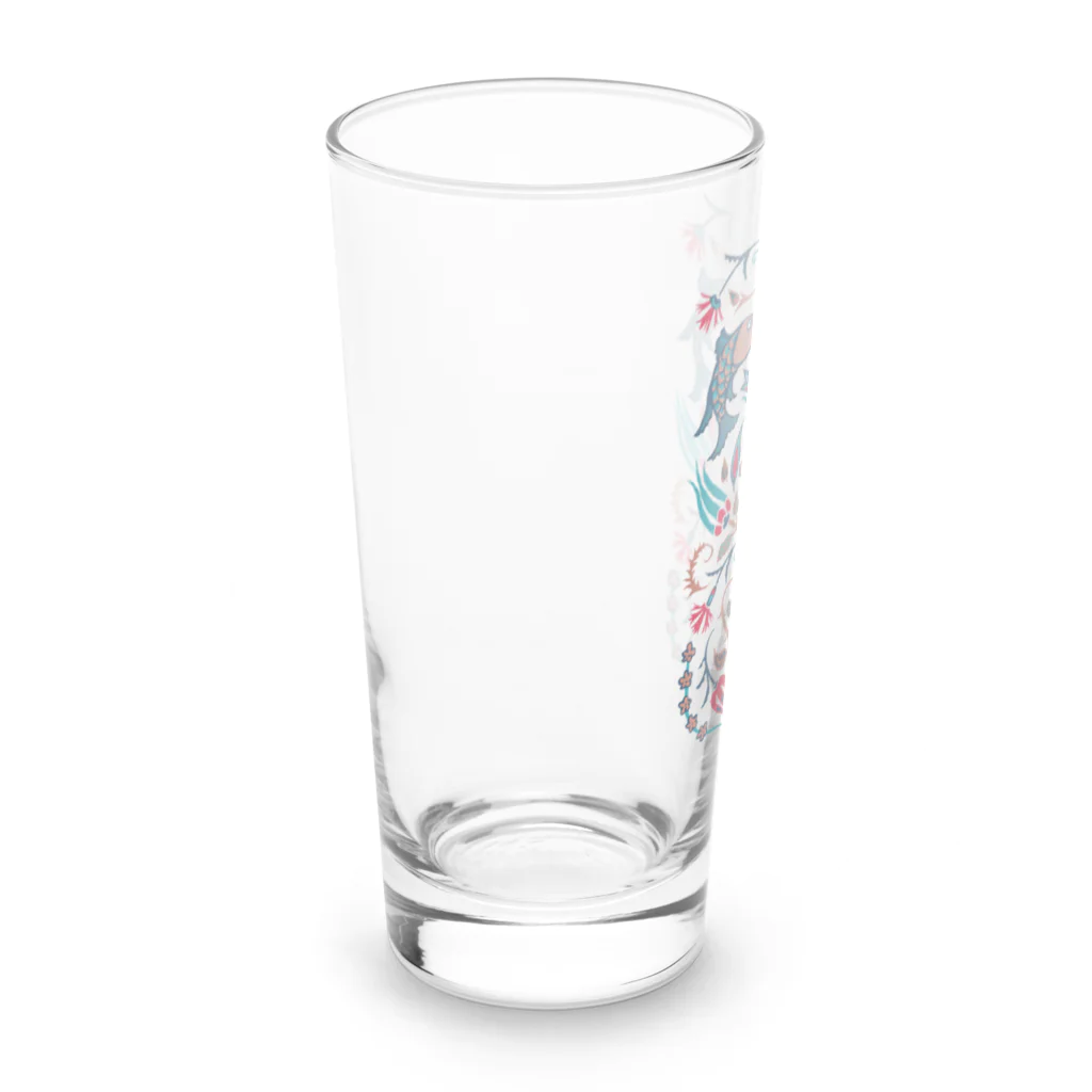 IZANAMI by Akane Yabushitaの🇹🇷トルコのイズニックタイル【ティール】 Long Sized Water Glass :left