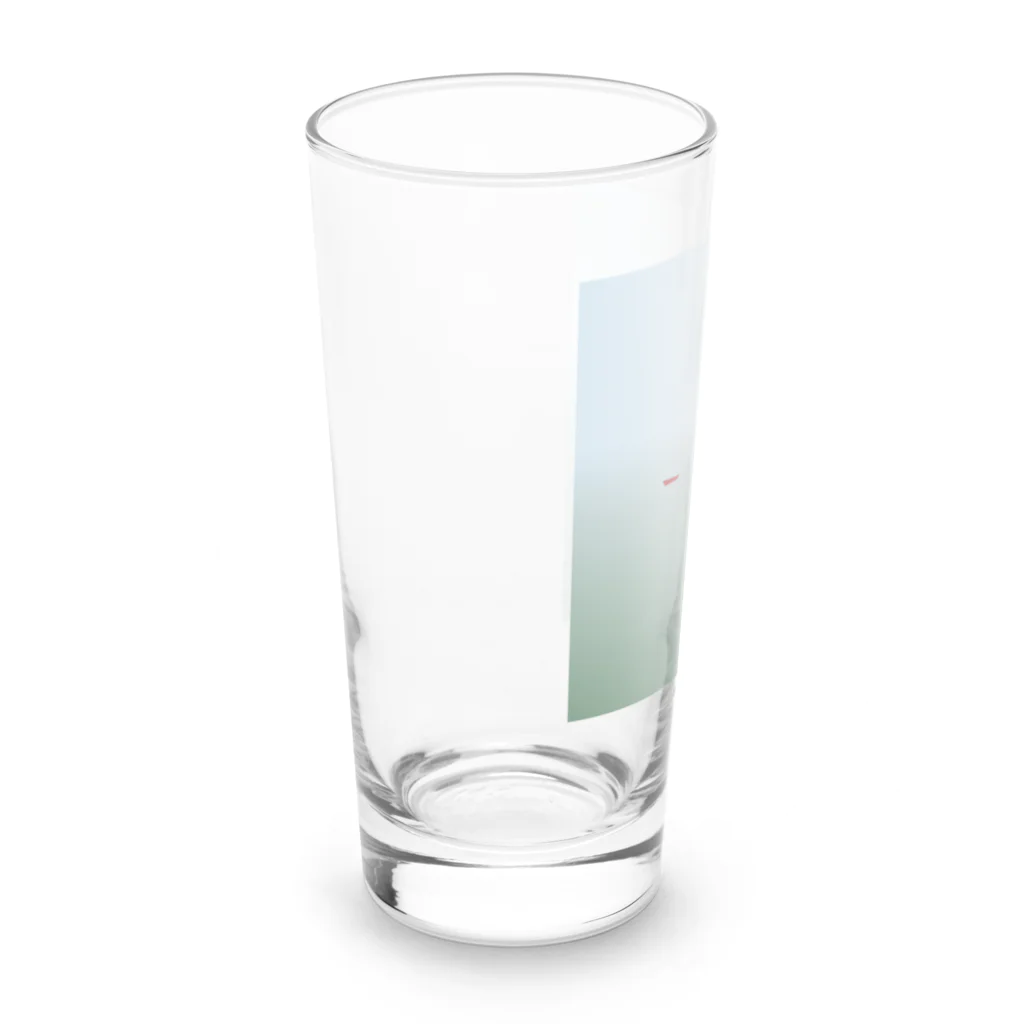 下妻FREEpER編集部の期間限定ロゴ＿応援額500円 Long Sized Water Glass :left