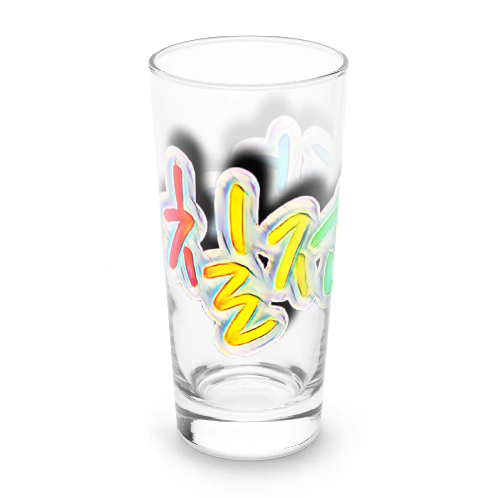 LalaHangeulの칠전팔기 (七転び八起き)  Long Sized Water Glass :left