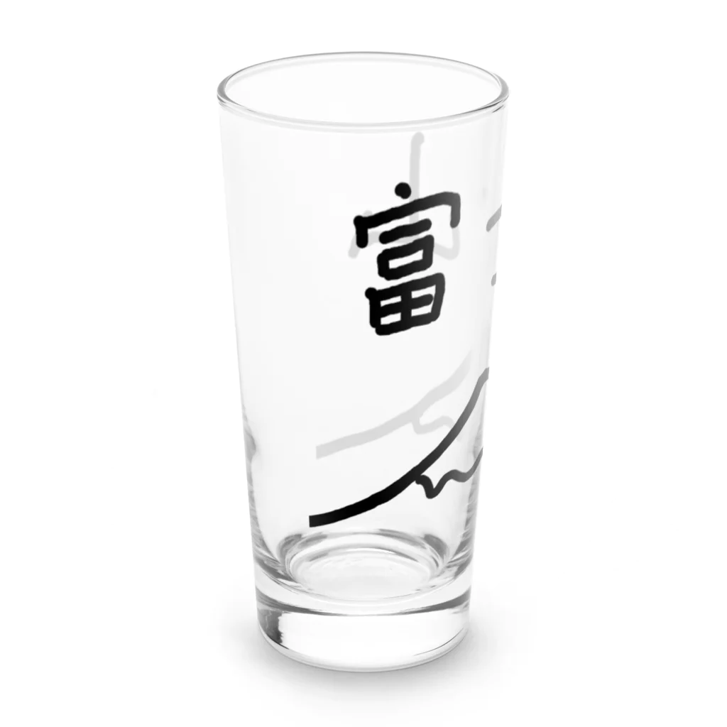 脂身通信Ｚの富士山 Long Sized Water Glass :left