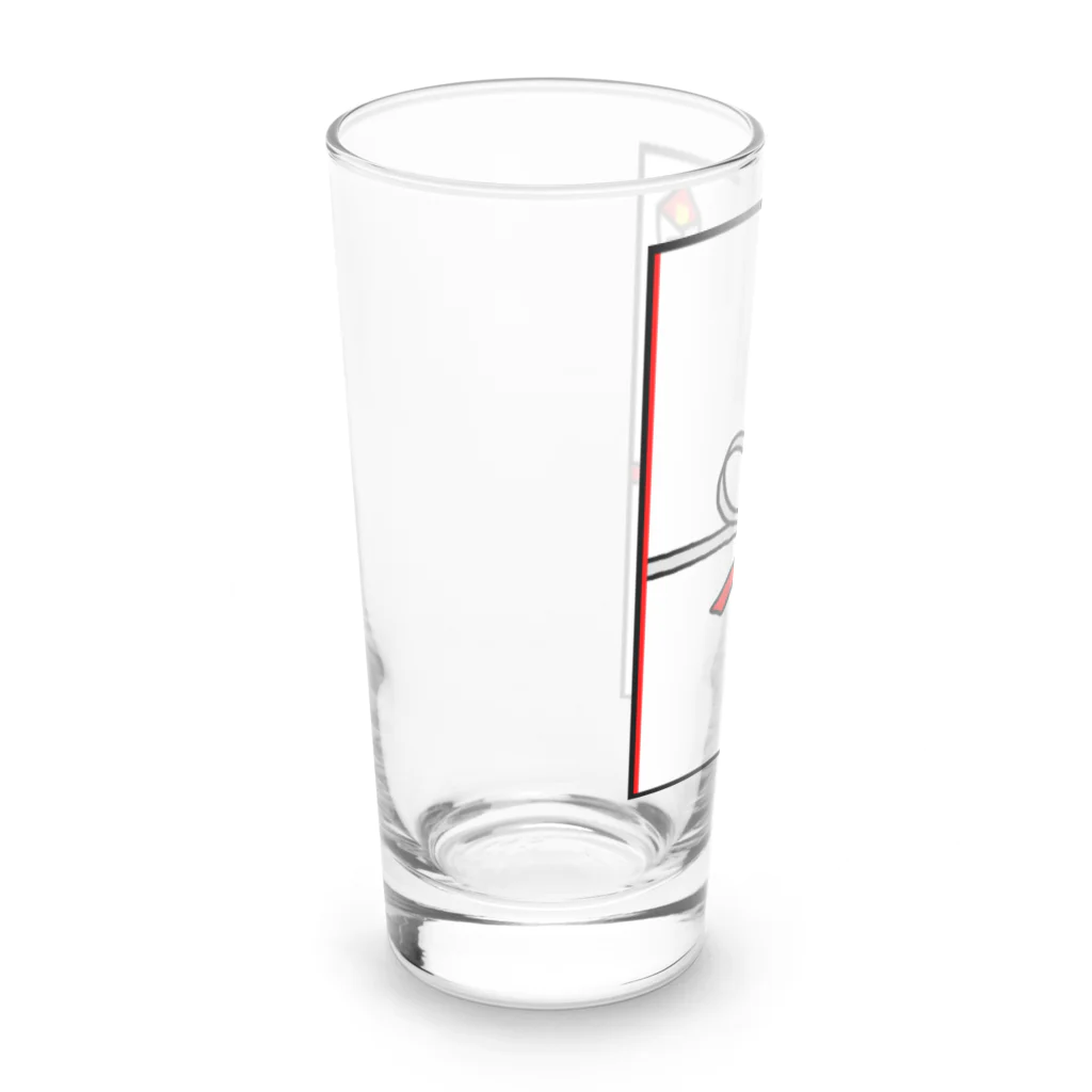 脂身通信Ｚののし袋♪肉祝 Long Sized Water Glass :left