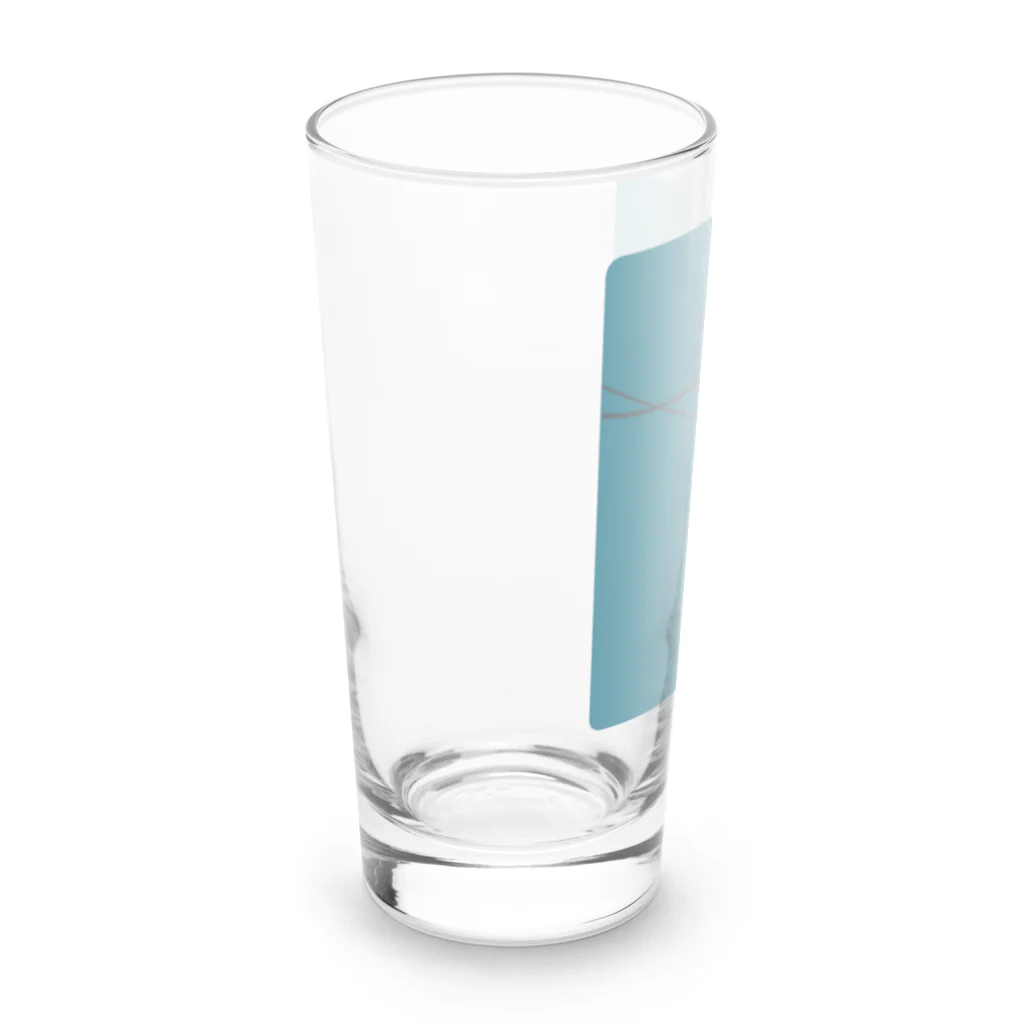 ハナのお店のシマエナガ Long Sized Water Glass :left