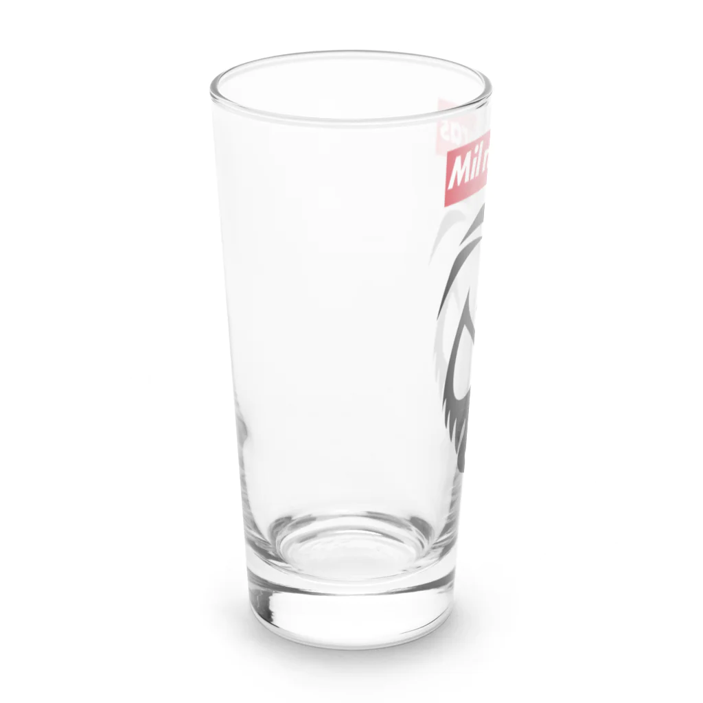 DRIPPEDのMIL MASCARAS-ミル・マスカラス-赤ボックスロゴ Long Sized Water Glass :left