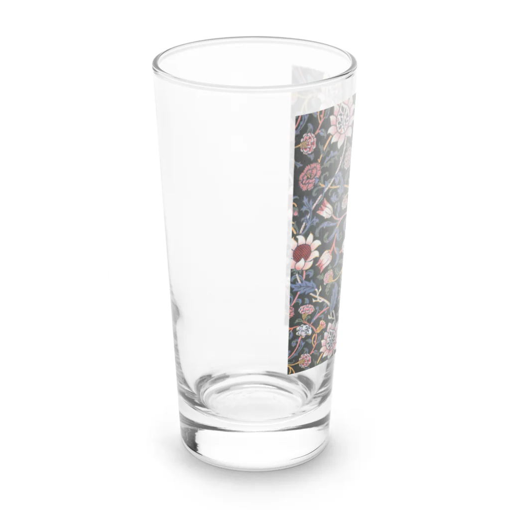 花名画アートグッズのウィリアム・モリス《イーヴンロード》1 Long Sized Water Glass :left