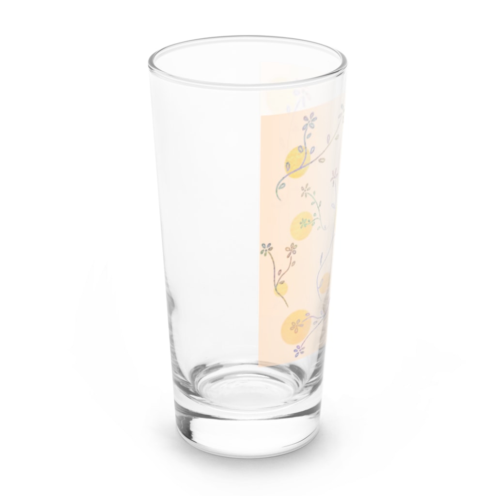 Lily bird（リリーバード）のパステル草花 Long Sized Water Glass :left