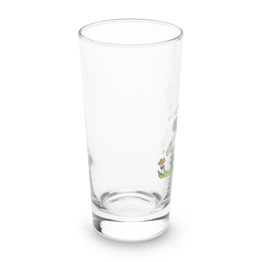 NoenoeMagicの赤ずきんとロシアンオオカミ Long Sized Water Glass :left