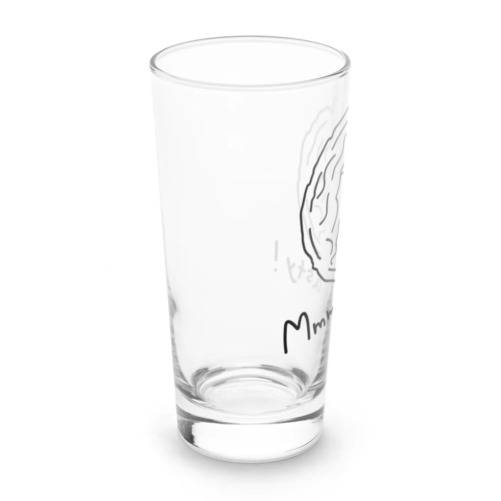 モリチエコの初めての味　ソーダアイス　Mouth of truth 真実の口 Long Sized Water Glass :left