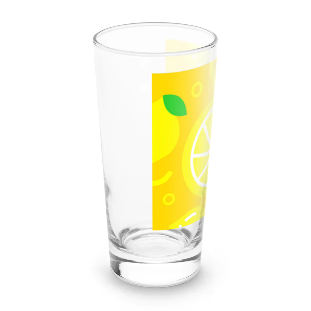 pastelia　shopのレモンアンドピール Long Sized Water Glass :left