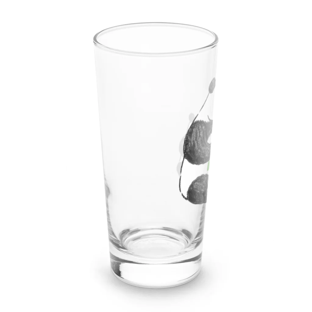 chippokeのパンダの親子 Long Sized Water Glass :left