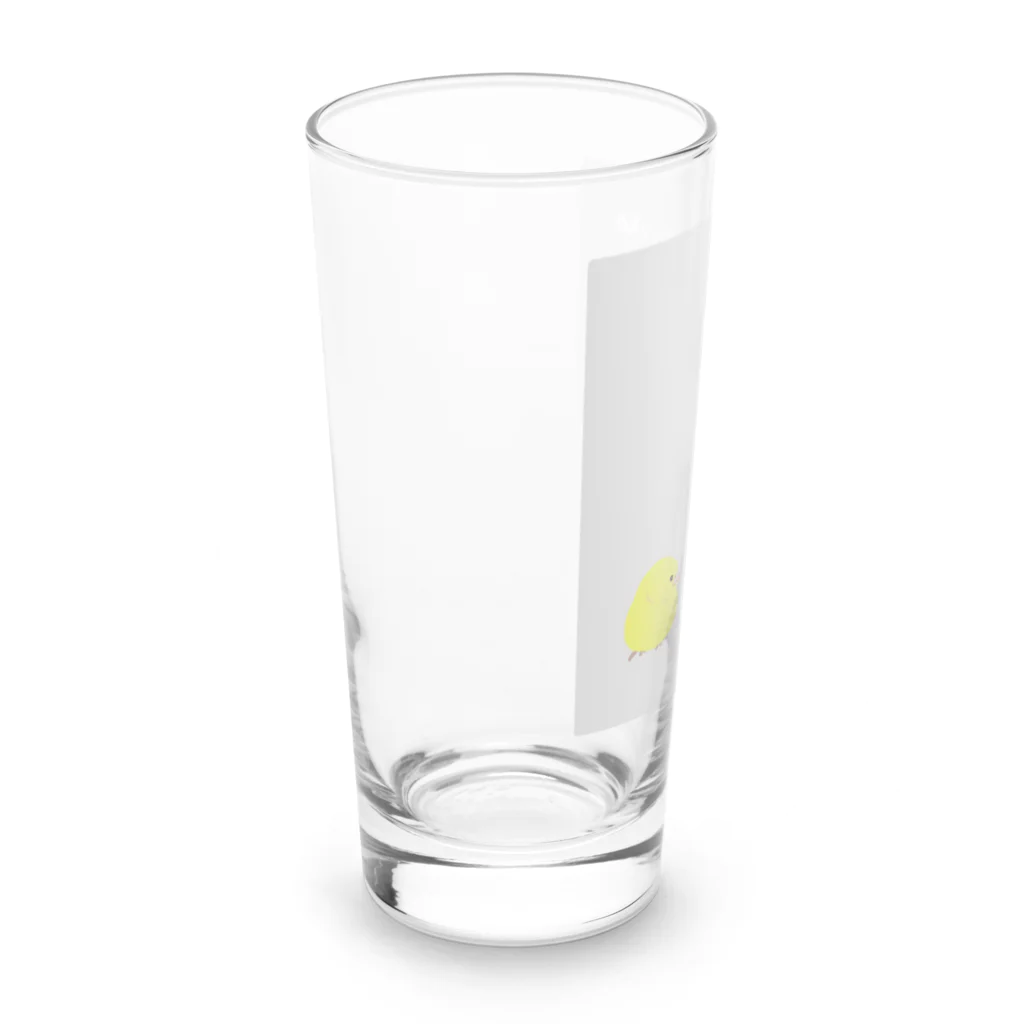 ハナのお店のひよこ Long Sized Water Glass :left