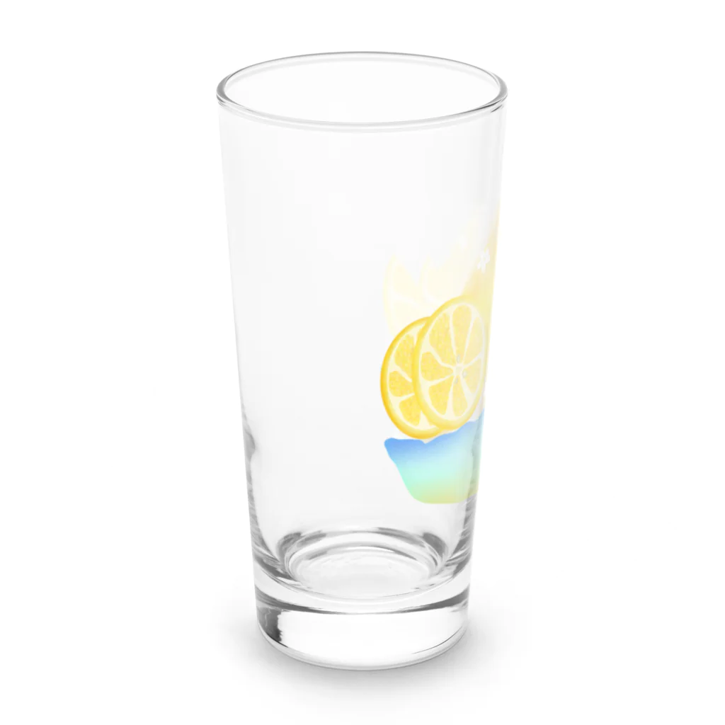 Lily bird（リリーバード）の蜂蜜レモンかき氷 Long Sized Water Glass :left