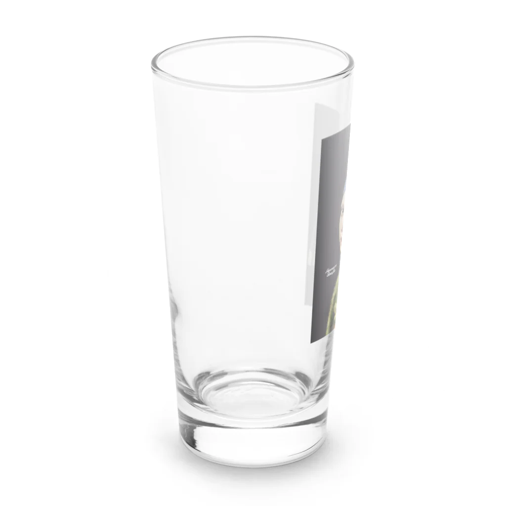 HermannStrasseのフェルメールとグリーンイグアナ Long Sized Water Glass :left