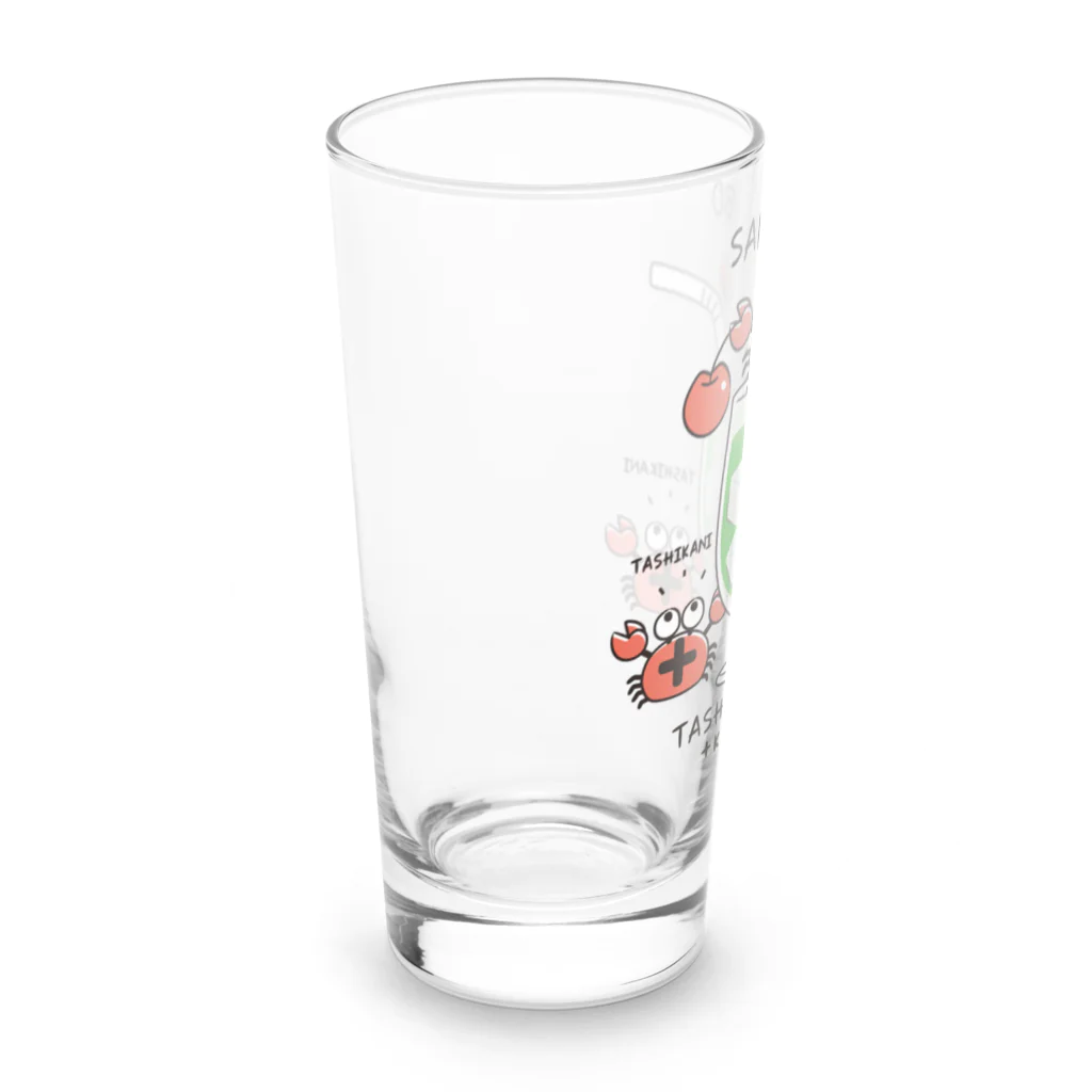 イラスト MONYAAT のたしかにソーダ Long Sized Water Glass :left