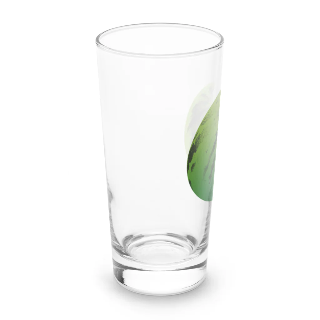 ヨープキャンが気になったのすいか -watermelon- 丸 Long Sized Water Glass :left