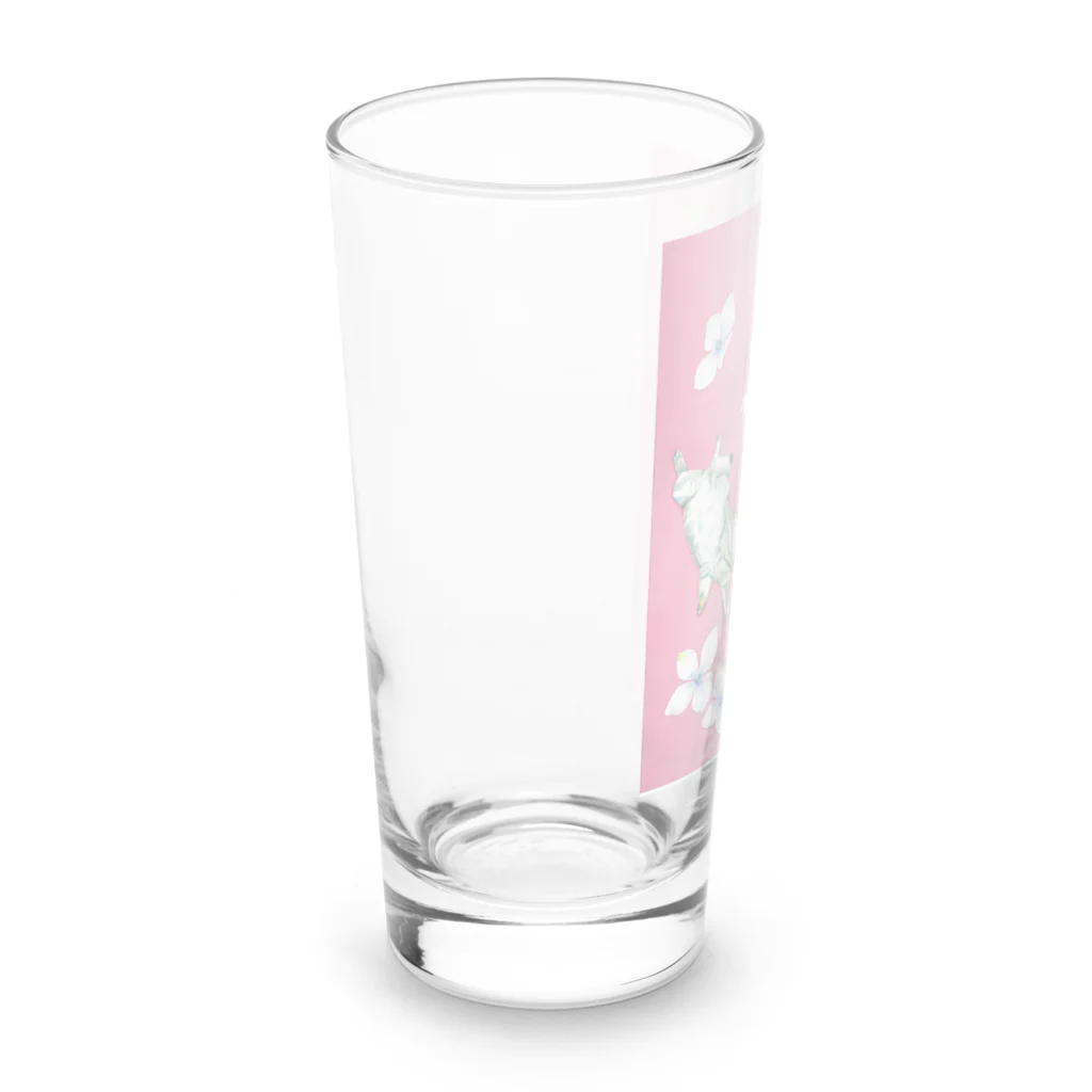 りとるたまの夢心地 Long Sized Water Glass :left