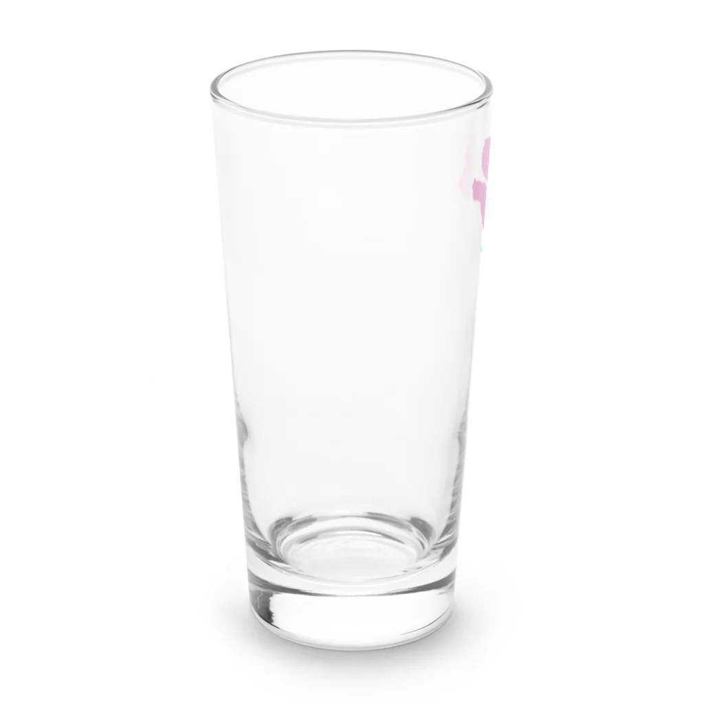 NIKORASU GOのローズ Long Sized Water Glass :left