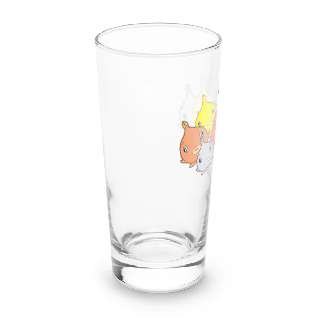 LalaHangeulのフウセンウオさん達 Long Sized Water Glass :left