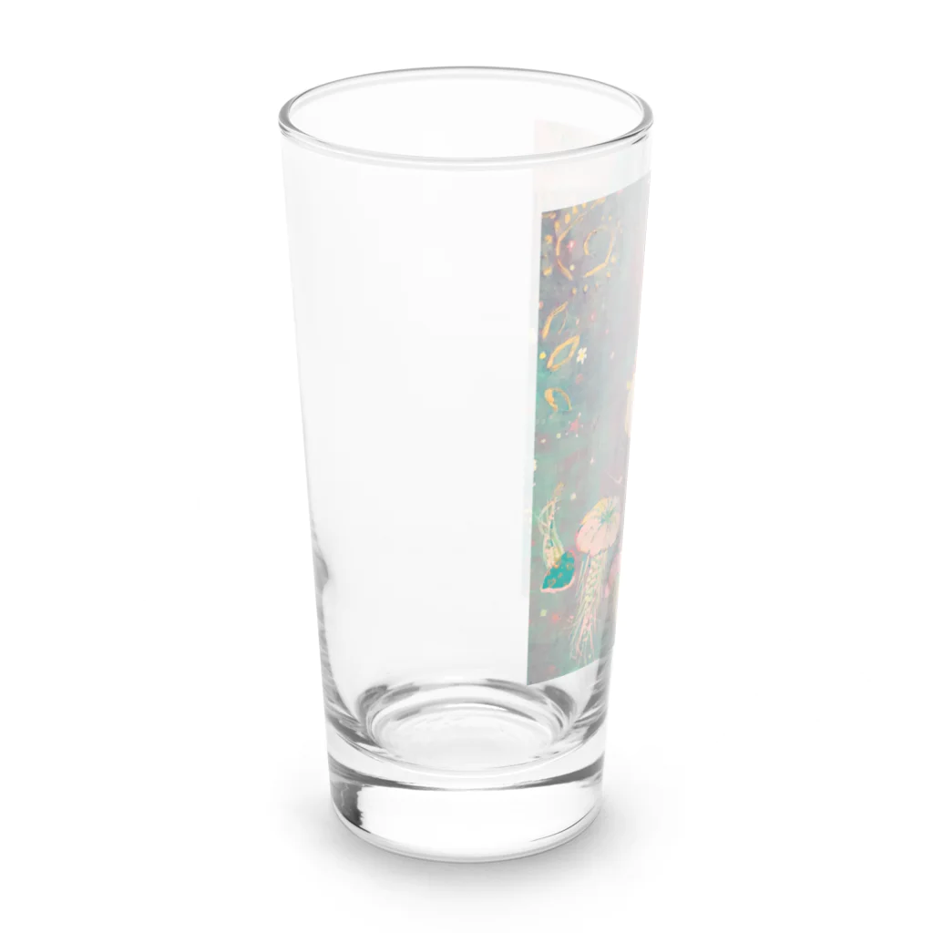 aoitsukiのクラゲさんと少年 Long Sized Water Glass :left