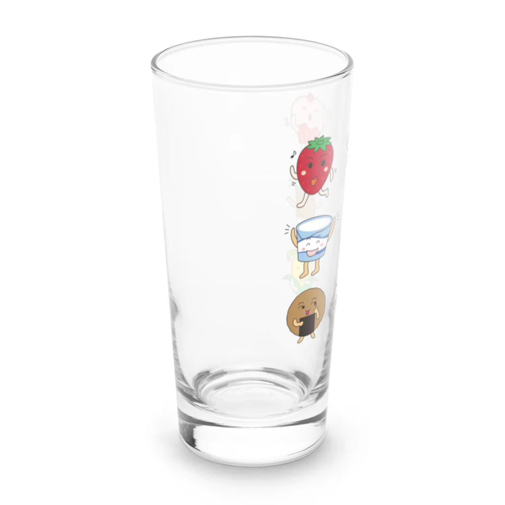 フォーヴァのおやつたーべよ Long Sized Water Glass :left