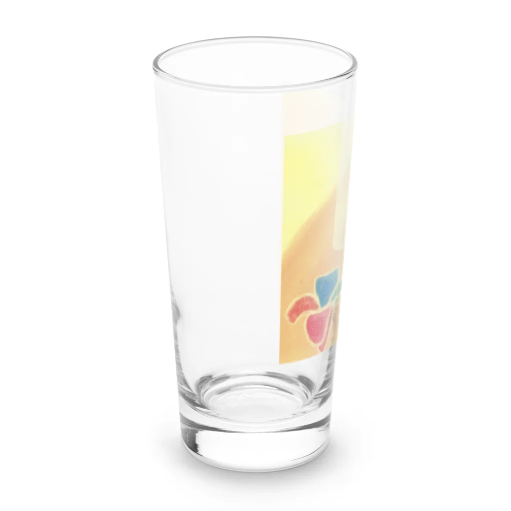 my pastel（いしはら　まさこ）の天国の花 Long Sized Water Glass :left