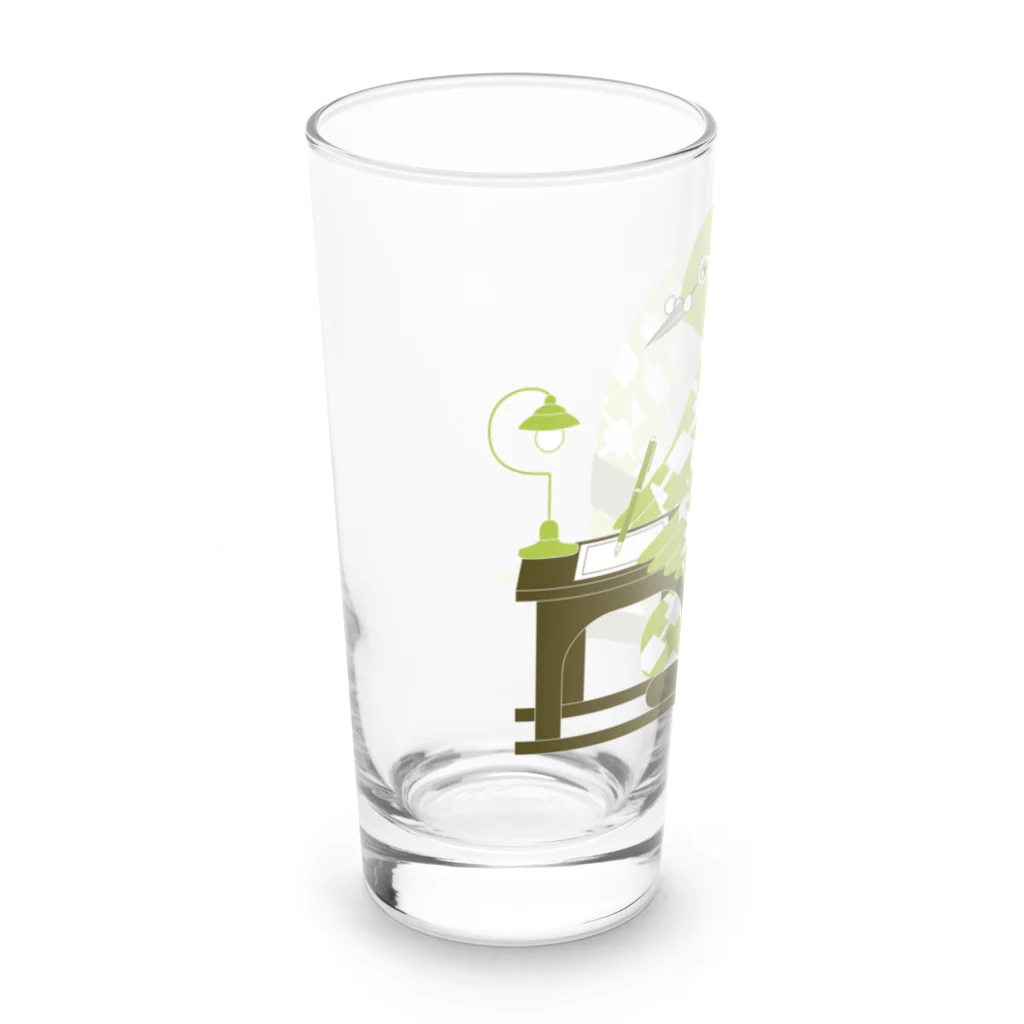 Amiの文豪目白 Long Sized Water Glass :left