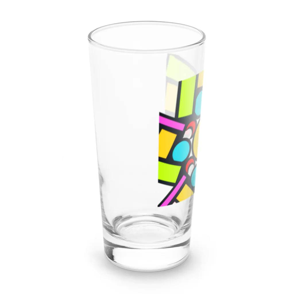 pastelia　shopのステン堂…stained  glass Long Sized Water Glass :left