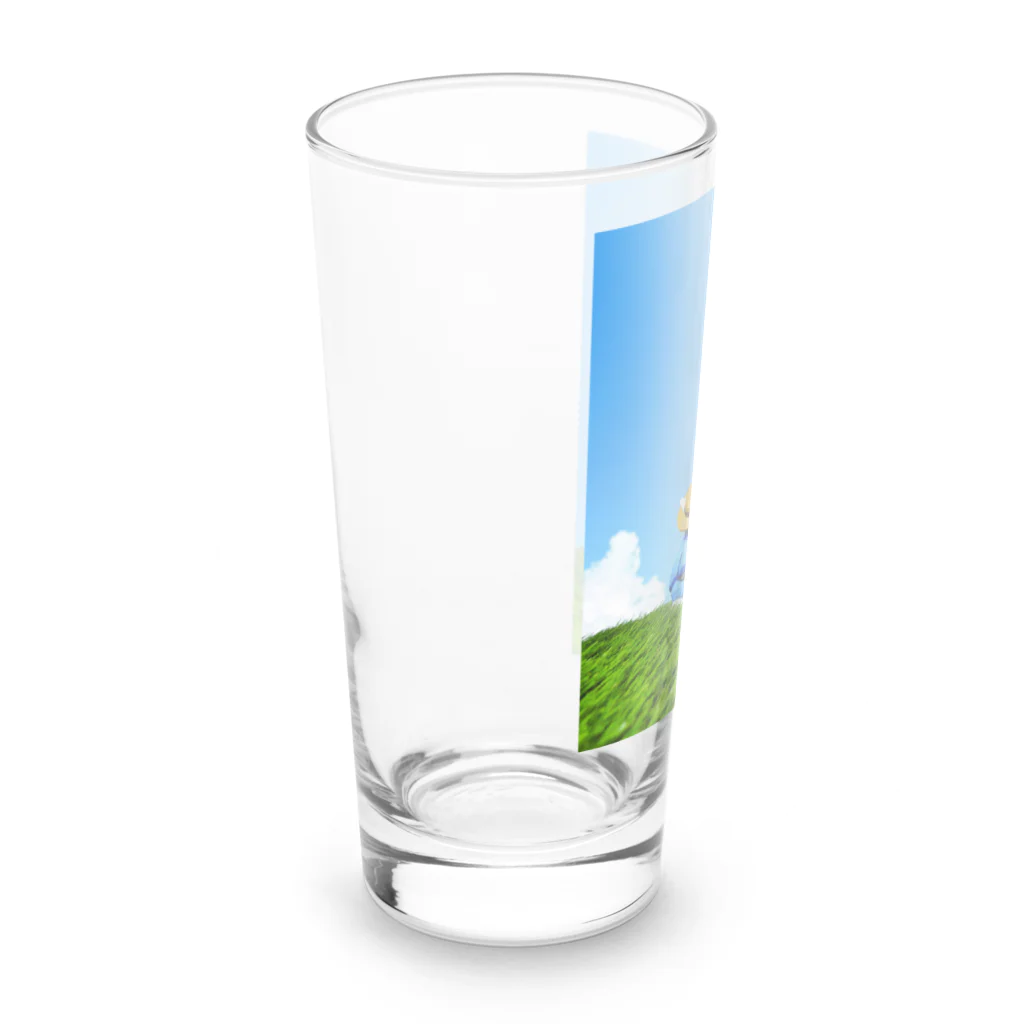 SESTA SHOPの親子猫 Long Sized Water Glass :left