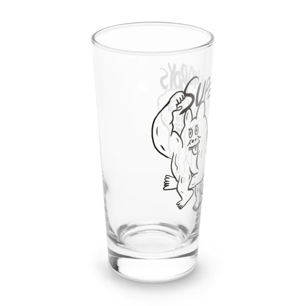 はるやんのsuper macho boys Long Sized Water Glass :left