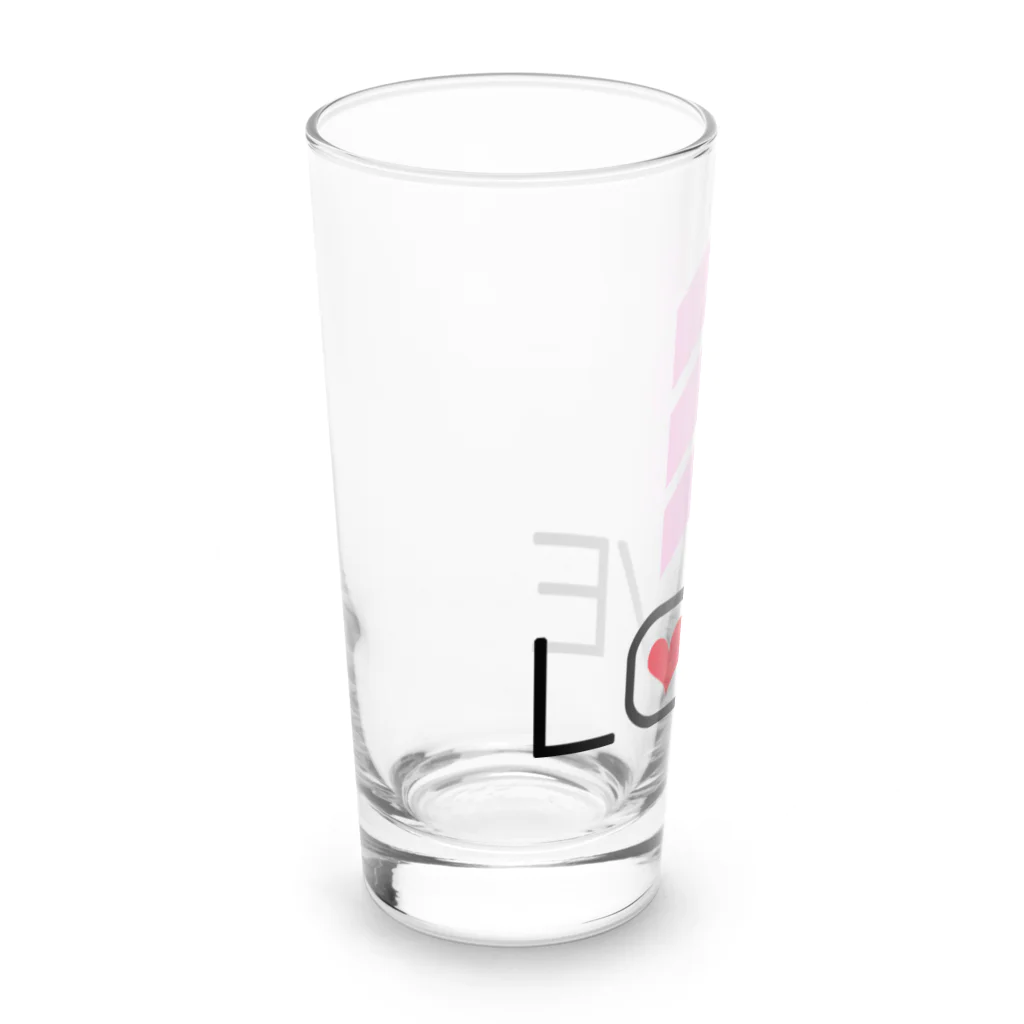 Ａ’ｚｗｏｒｋＳのLOVE UP Long Sized Water Glass :left