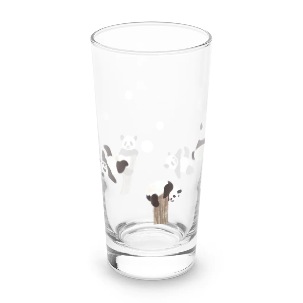 小桜森のパンダぱんだ Long Sized Water Glass :left