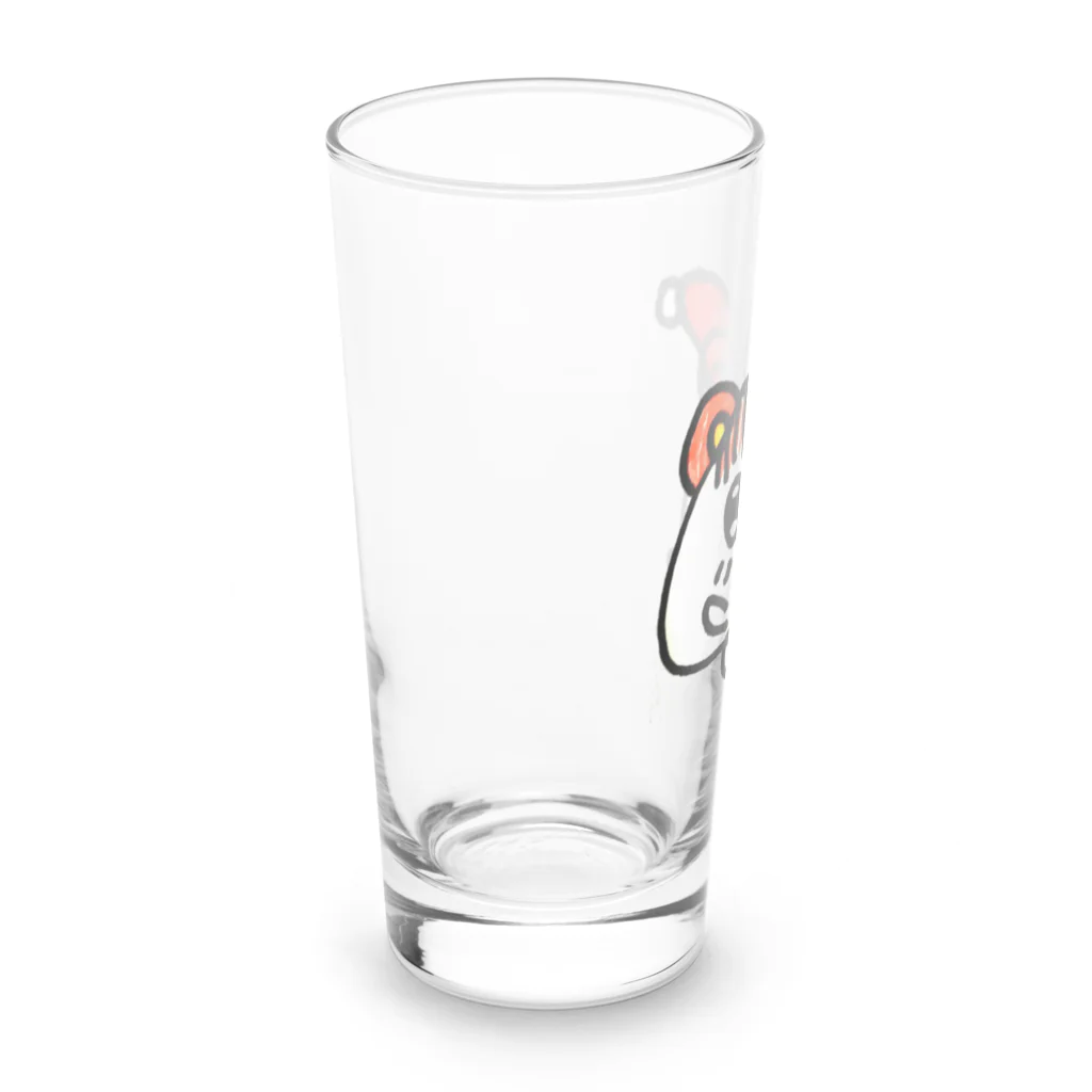 ウタハムちゃんです♪のウタハムちゃんサンタさん Long Sized Water Glass :left