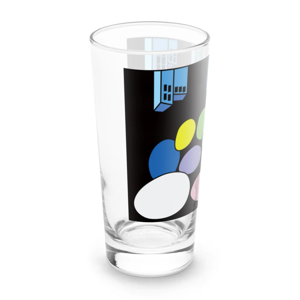 Blupiggの星の行進 Long Sized Water Glass :left