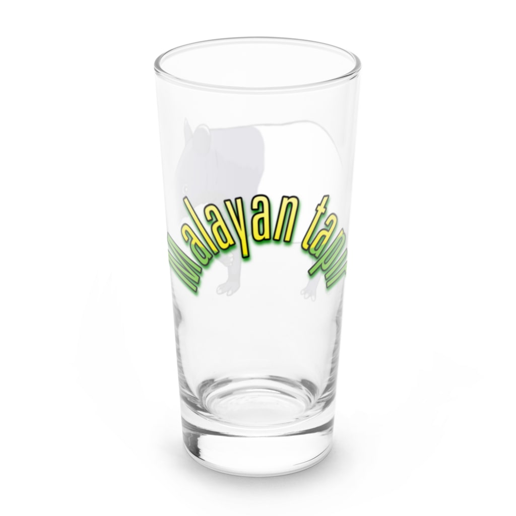LalaHangeulのマレーバク　英語バージョン Long Sized Water Glass :left