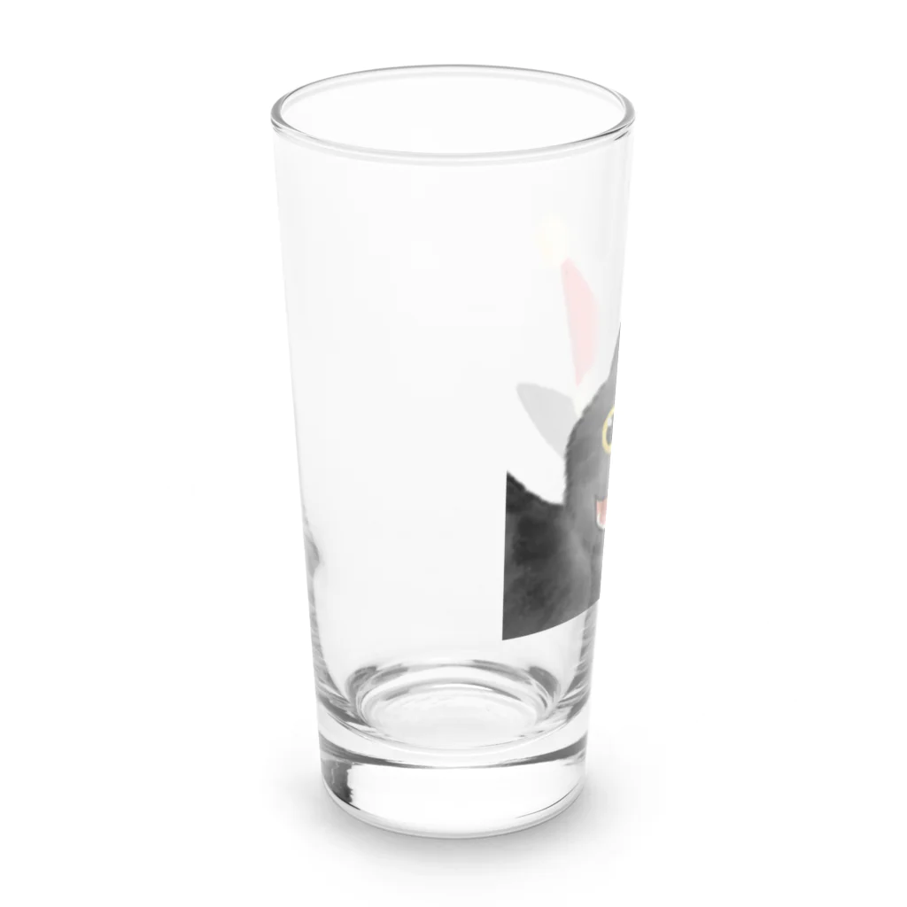 SHOP ベアたんの黒猫のやまとくん Long Sized Water Glass :left