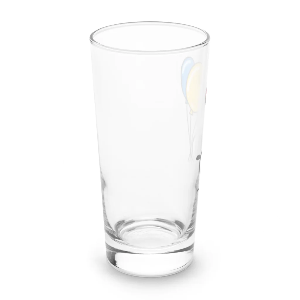 のほほん屋のパン吉とふうせん Long Sized Water Glass :left