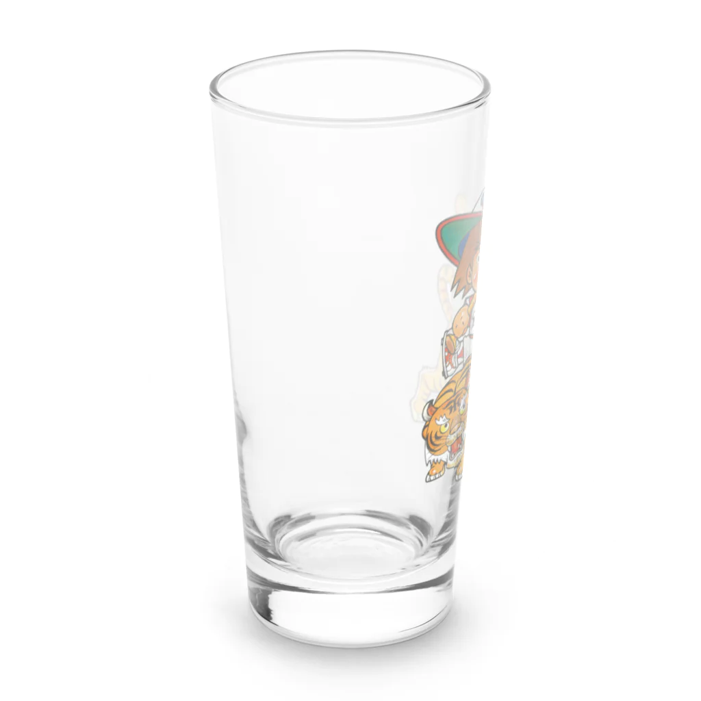 バッファ君  goods【近鉄バファローズ／1976-1996】の『虎！とら！トラ！』【バッファ君】 Long Sized Water Glass :left