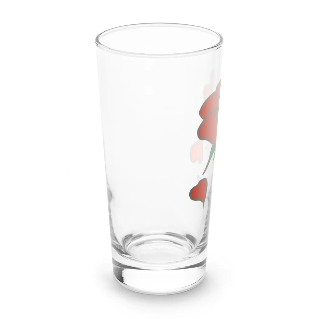 ヨビサクのlove Long Sized Water Glass :left