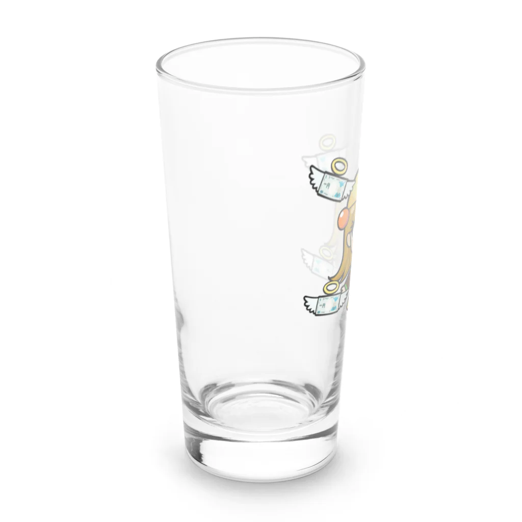 森のルーマのパイナップルちゃん Long Sized Water Glass :left