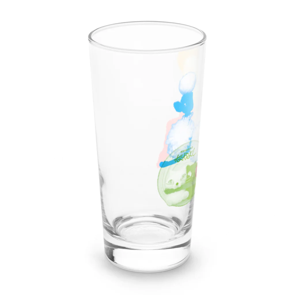 毛玉商店の毛玉商店キャラパレード Long Sized Water Glass :left