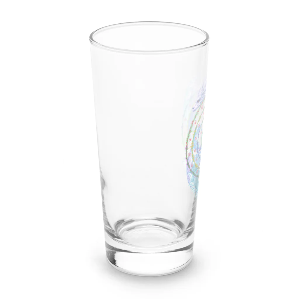 言霊ヒーリング協会®のフトマニ双龍 Long Sized Water Glass :left