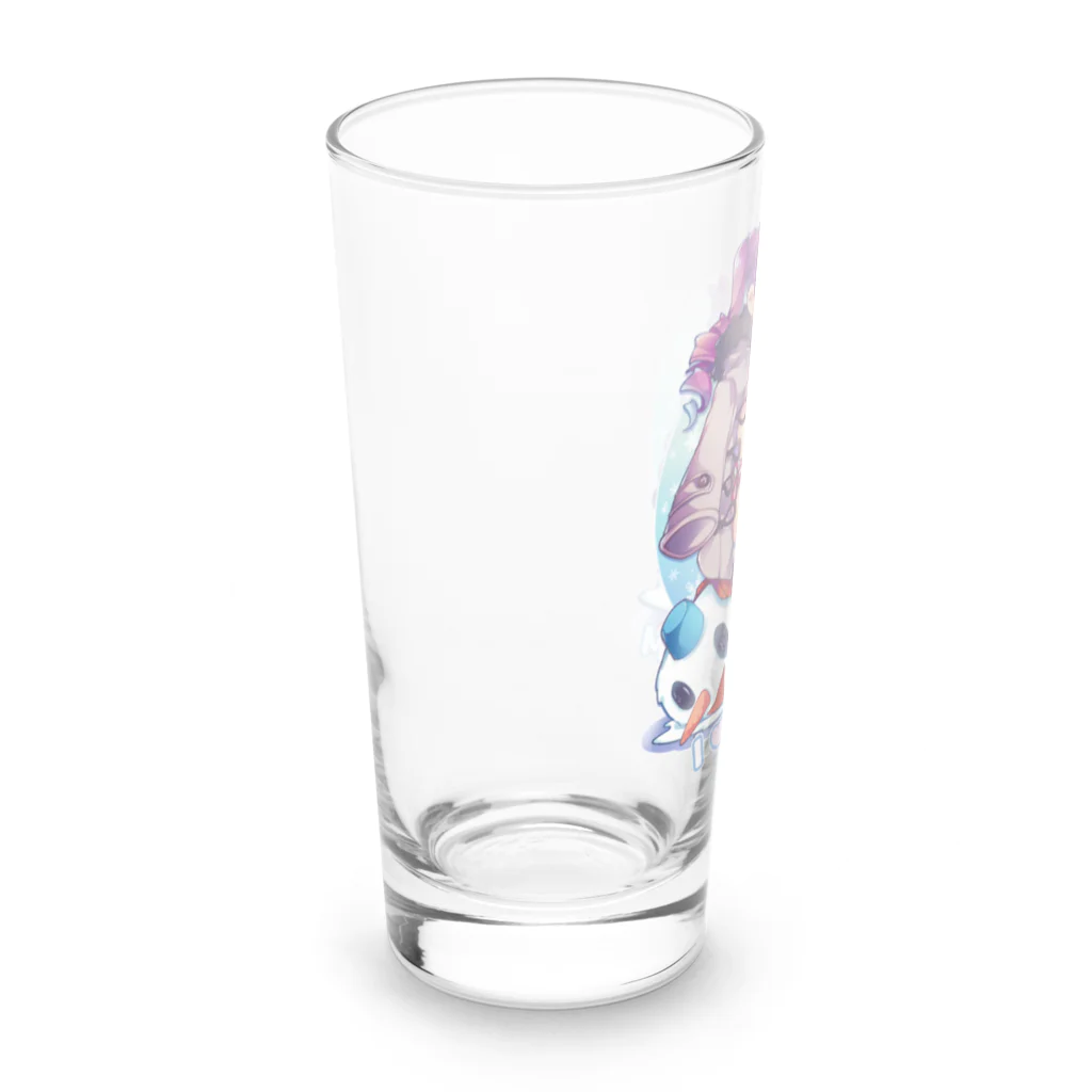 月蝕ざっか店＠SUZURIのI♥SCREAM Long Sized Water Glass :left