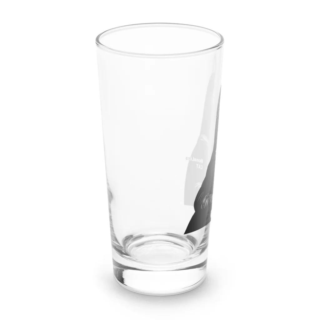 さがらくだのモナリザキャット Long Sized Water Glass :left