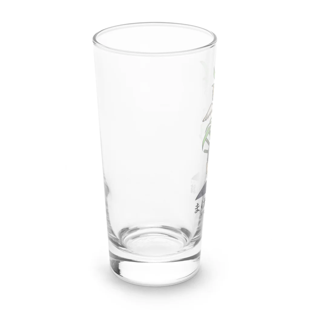 Bhen Boxのまげ盛りの翁 Long Sized Water Glass :left