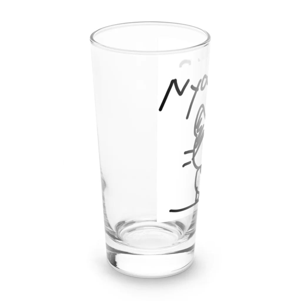 ペコりんショップのにゃんこ Long Sized Water Glass :left