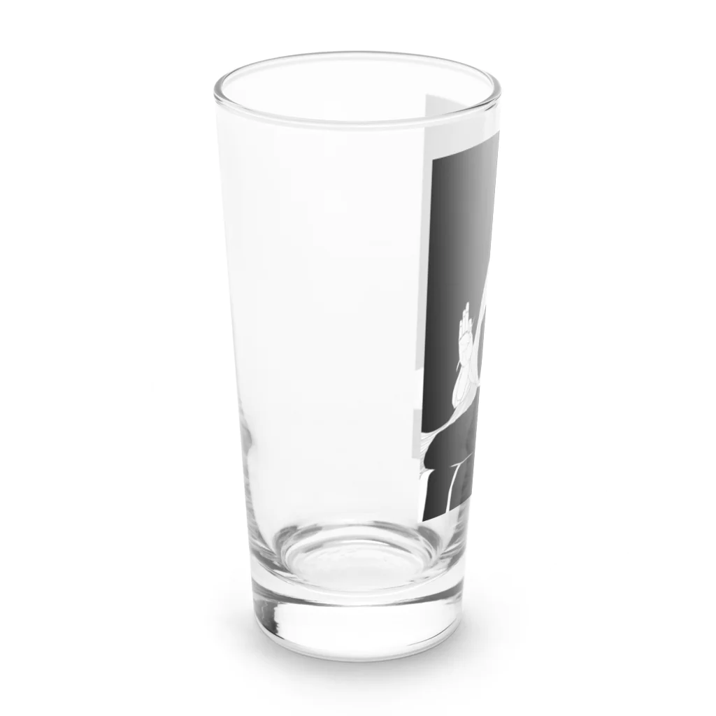 TORIRIの祈りと鎮魂 Long Sized Water Glass :left