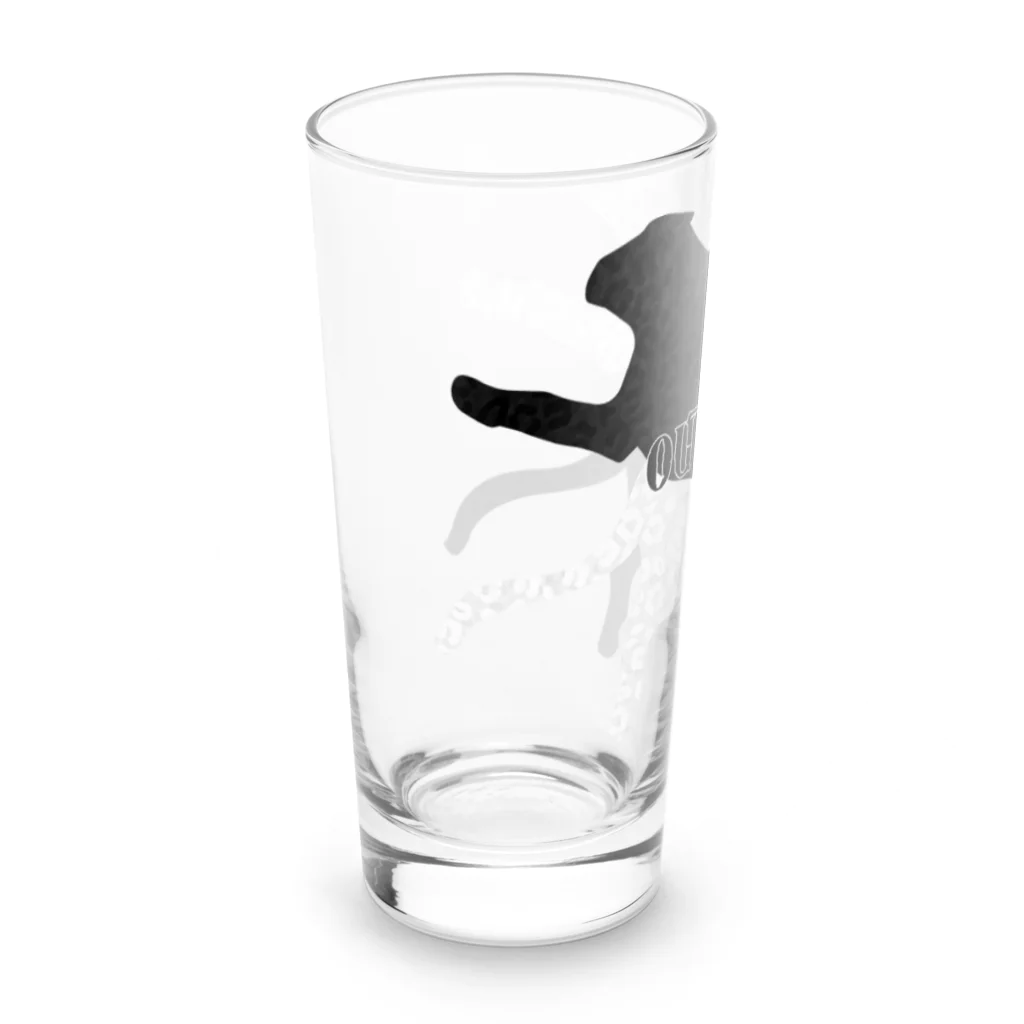 Ａ’ｚｗｏｒｋＳのクロヒョウ＆シロヒョウ～OUTSIDER～ Long Sized Water Glass :left