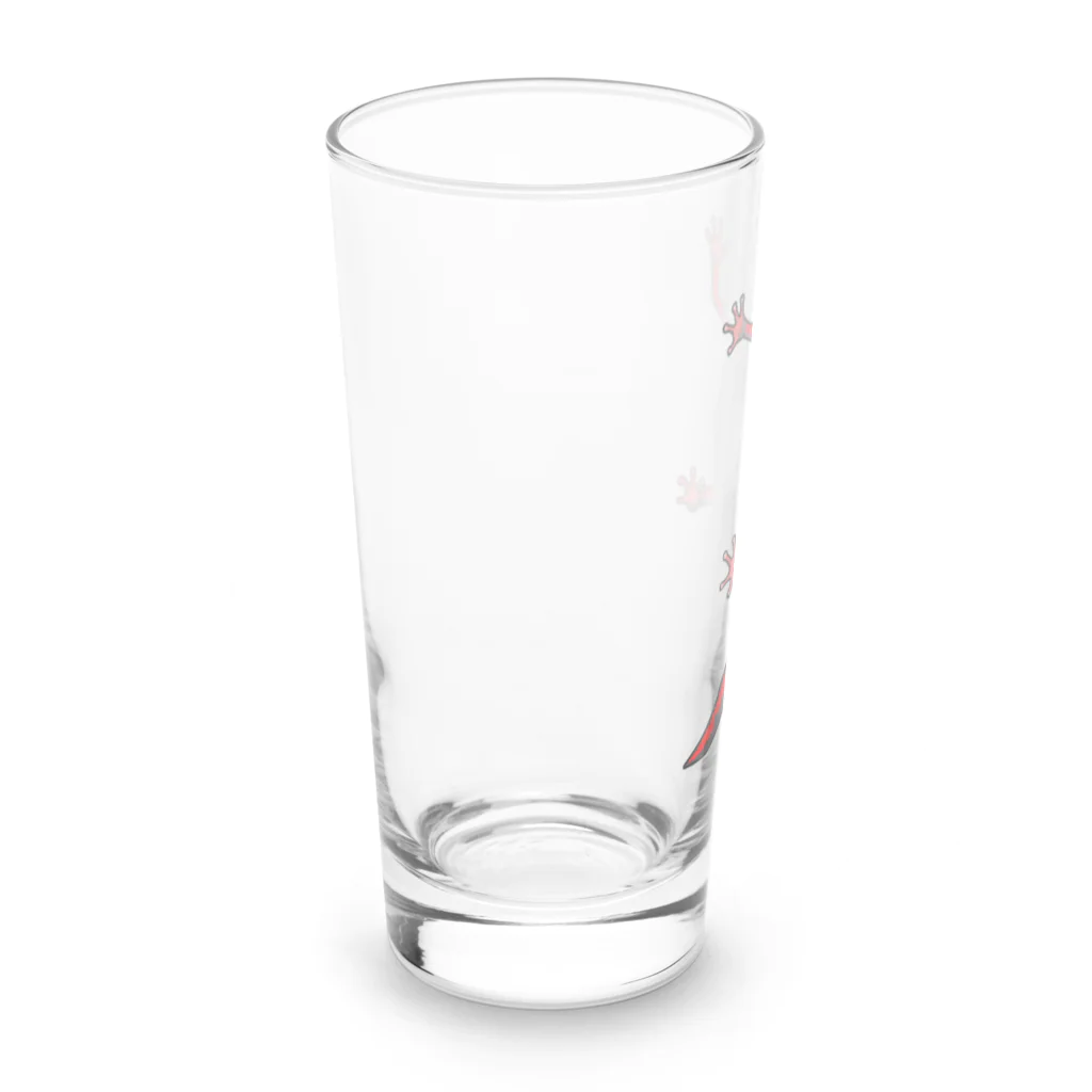 LalaHangeulのアカハライモリさん　文字無し Long Sized Water Glass :left