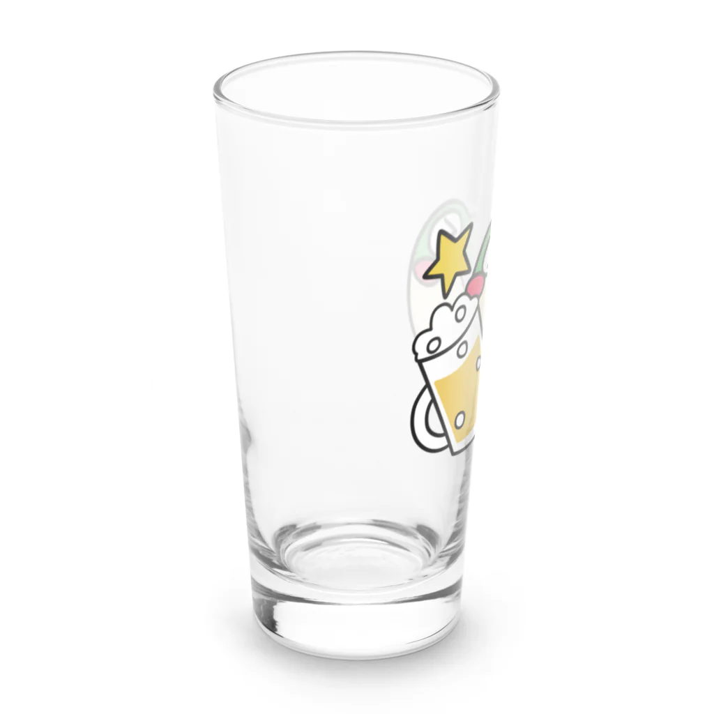 にあしもん　ピコくん店のピコくんカンパーイ！ Long Sized Water Glass :left